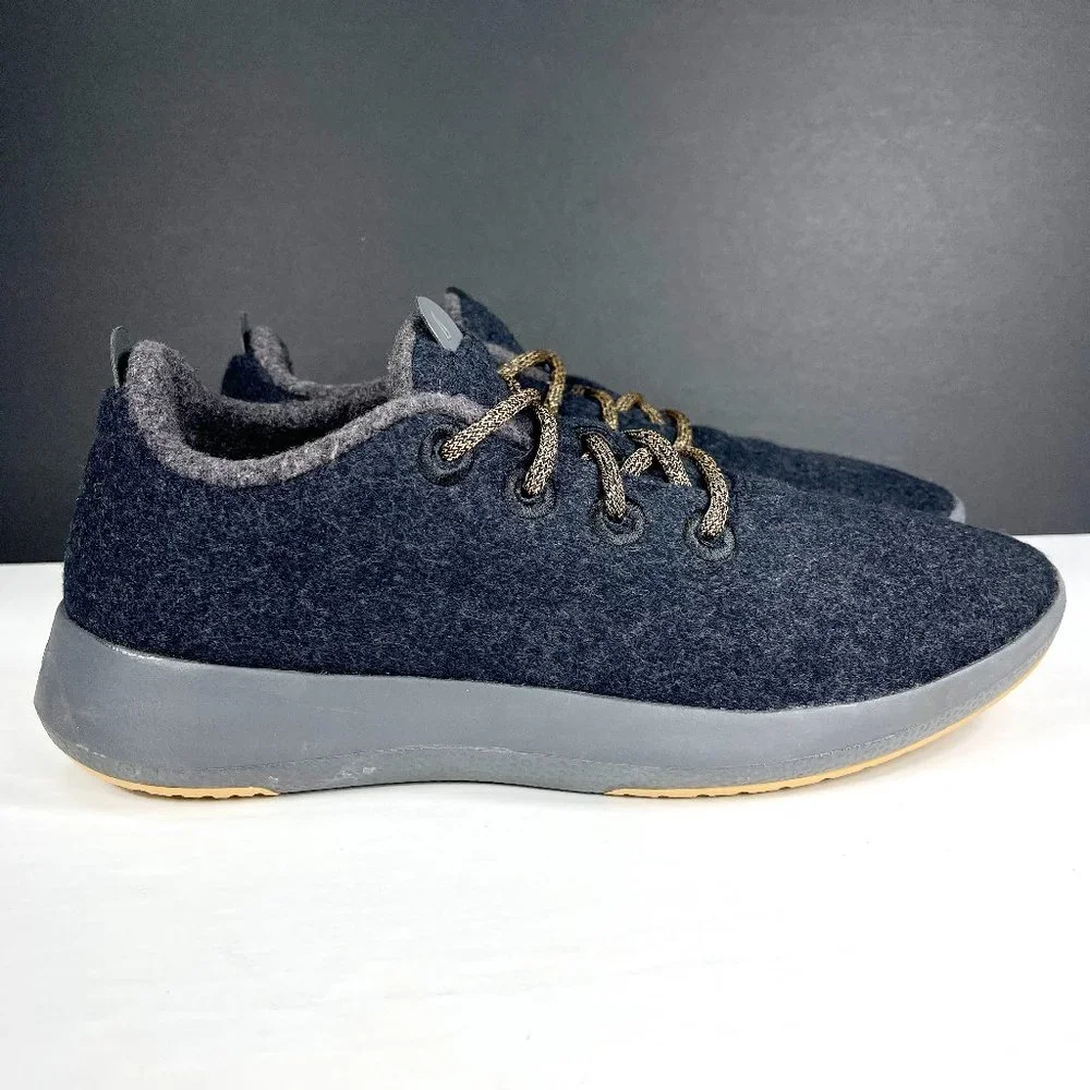 Allbirds Wool Runner Mizzle Low Men's Size 11 Dark Gray